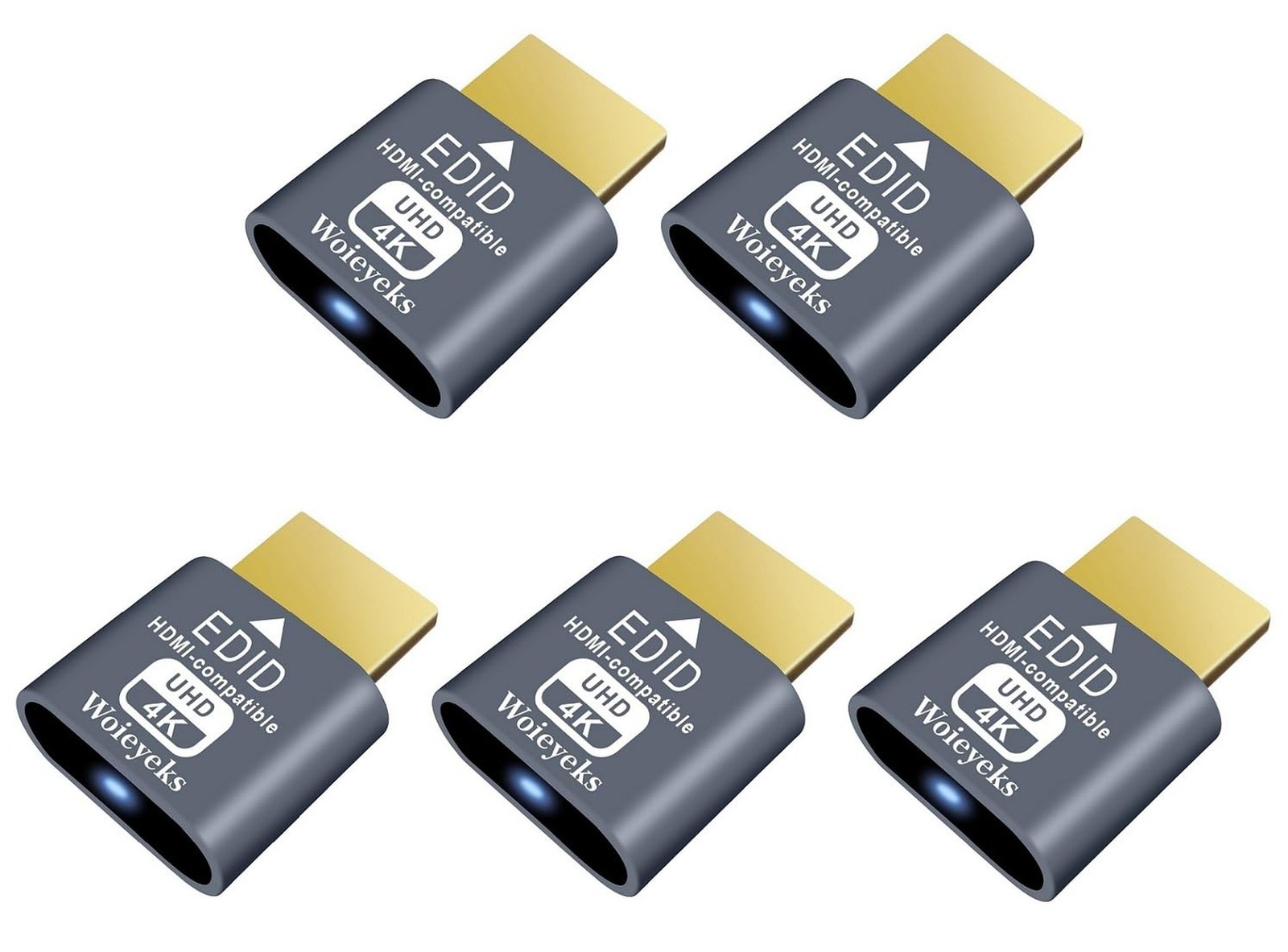 4K HDR HDMI Dummy Plug,Virtual Monitor EDID Emulator, Headless Display Adapte...