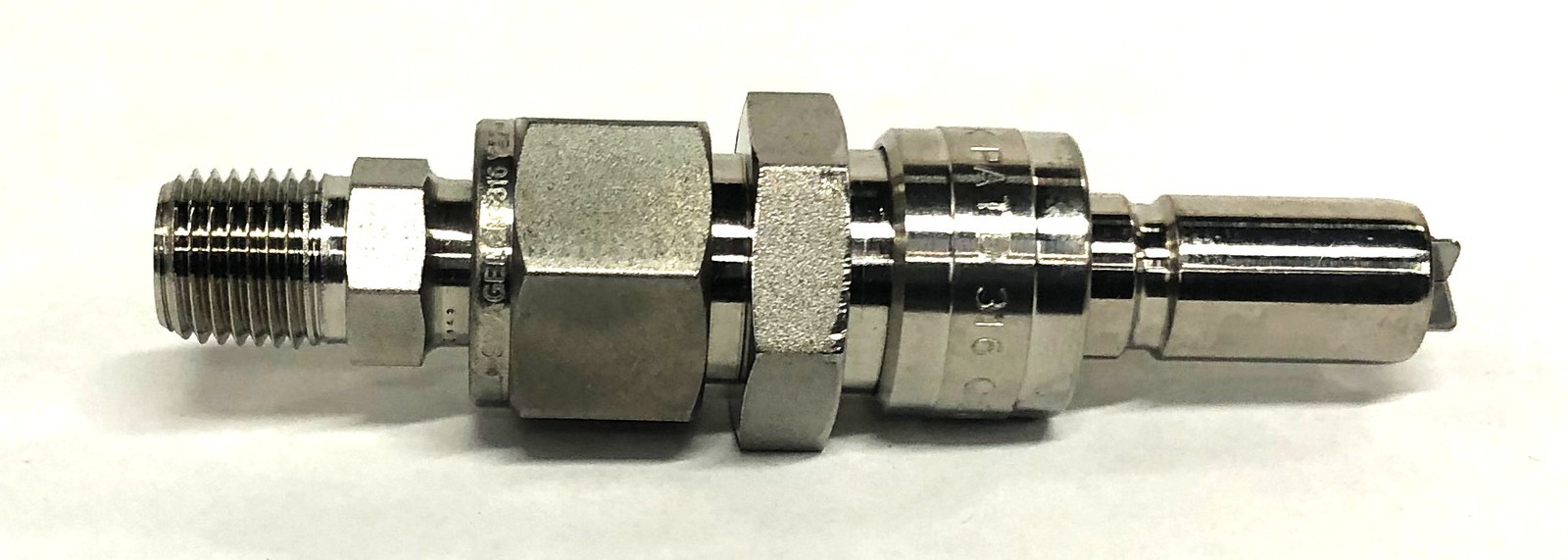 Swagelok TA Combination Quick Connect Stem SS-QC8-SC-4PM NOS