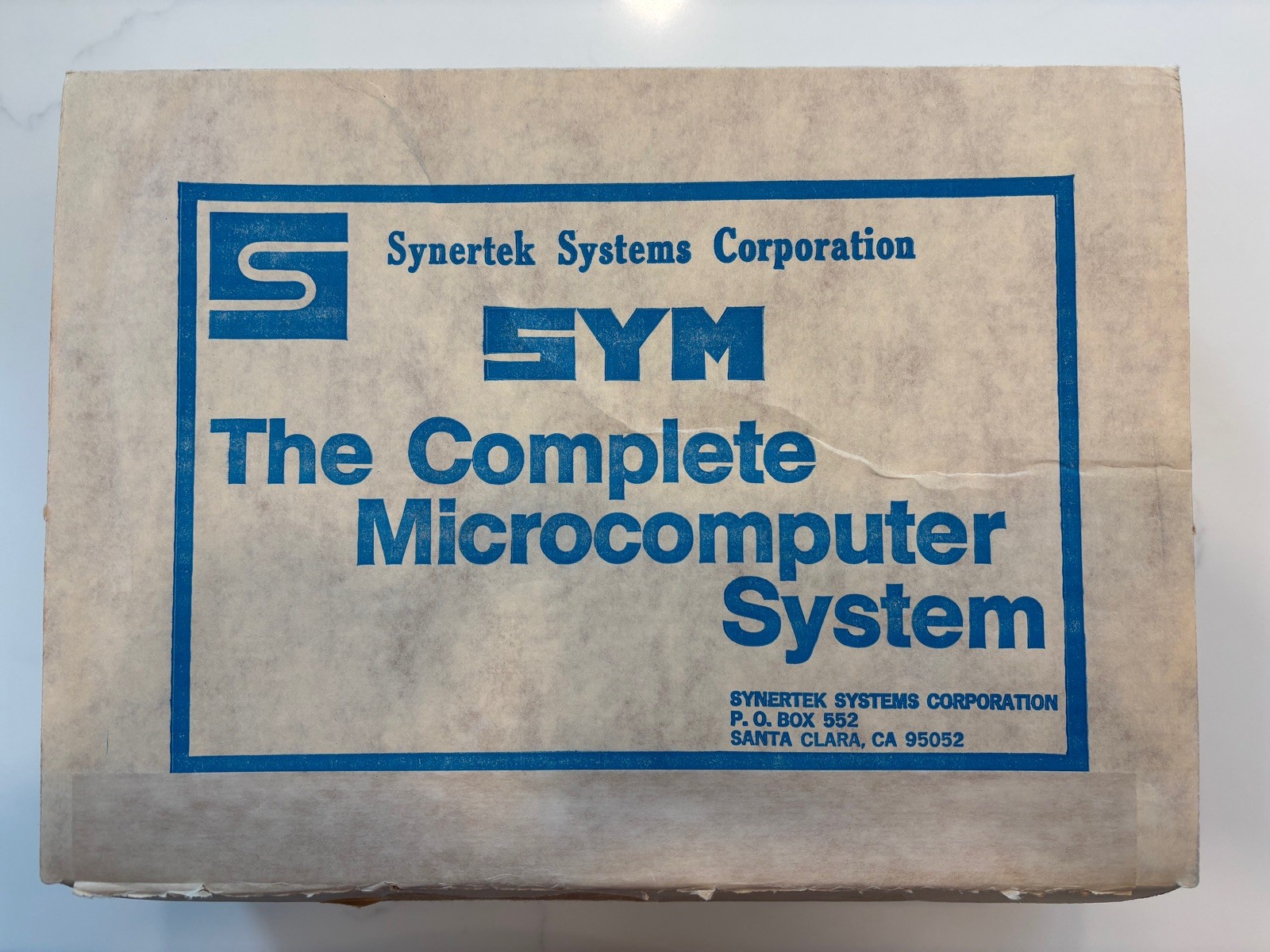 Synertek Systems Corporation SYM-I Microcomputer System-Orig. Box and Papers
