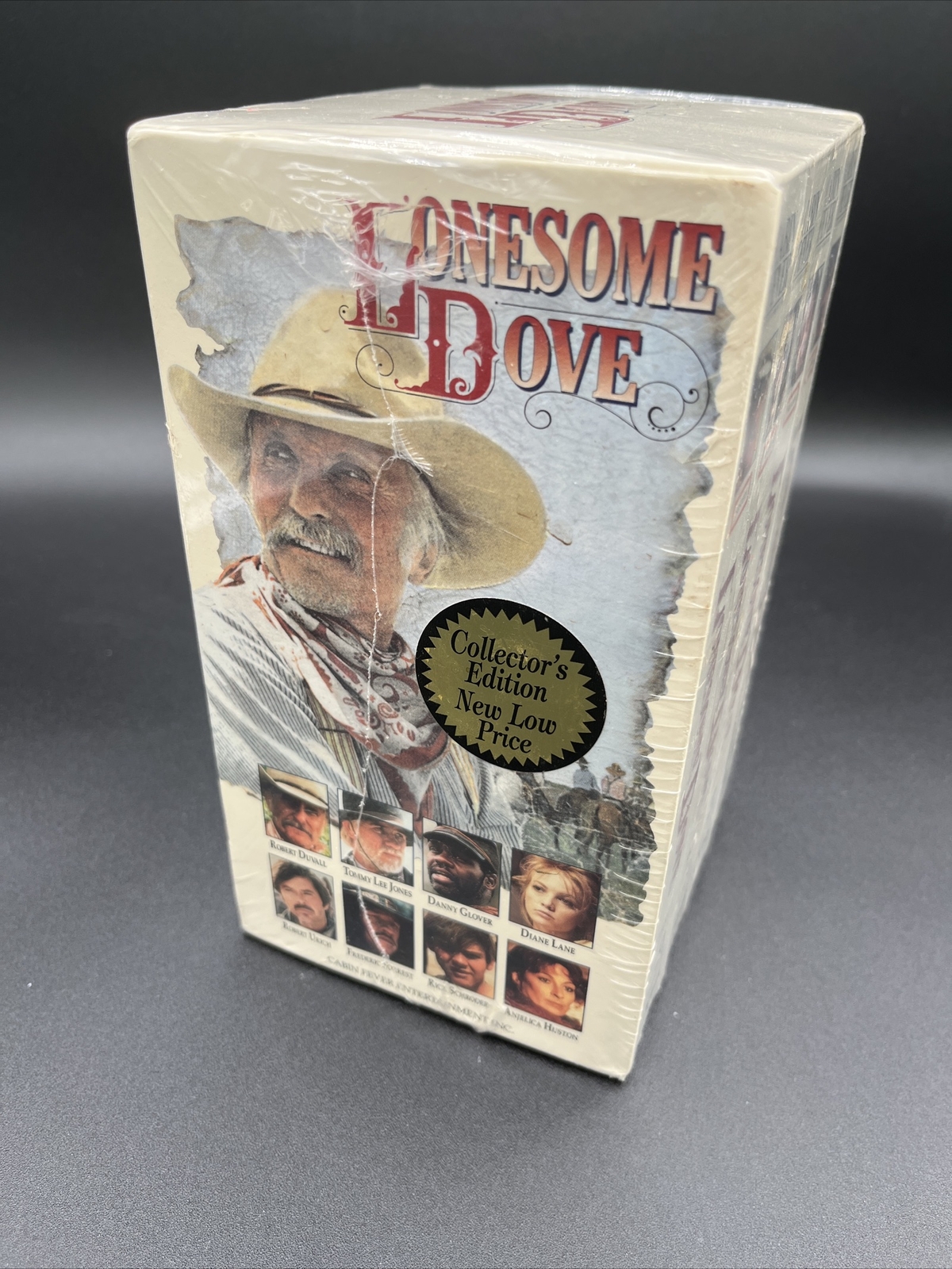 Sealed! Lonesome Dove VHS Box set. Collectors Edition 4 Parts, Cabin Fever