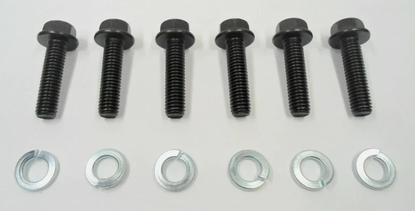 6 GRADE 8 BELL HOUSING BOLTS FOR GM NOVA IMPALA BEL AIR C10 EL CAMINO MALIBU