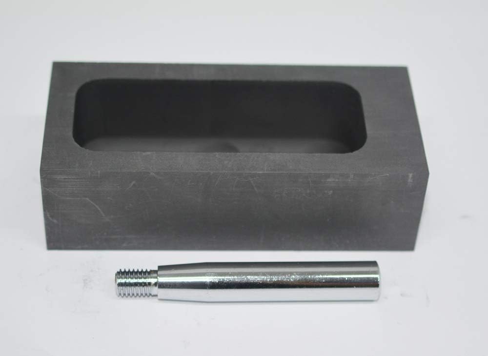 Graphite Ingot Mold 2000g for Melting Gold Silver