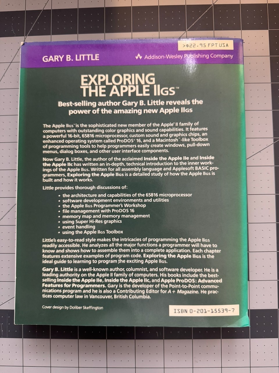 Exploring The Apple IIgs book by Gary B. Little