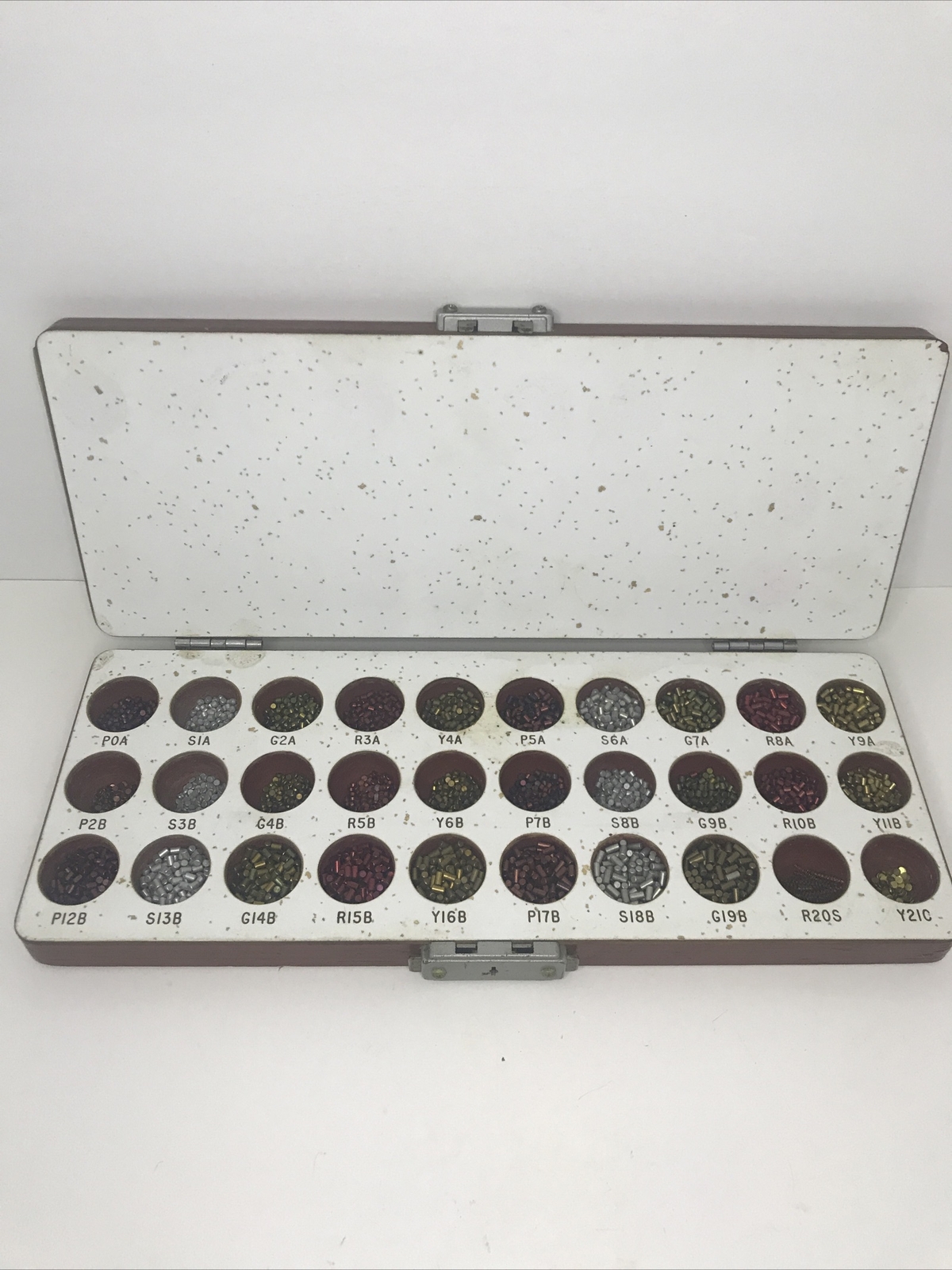 Vintage Zipco Color Coded Pin Lock Zip-Pins Tumbler Kit Re-key Locksmith Tools