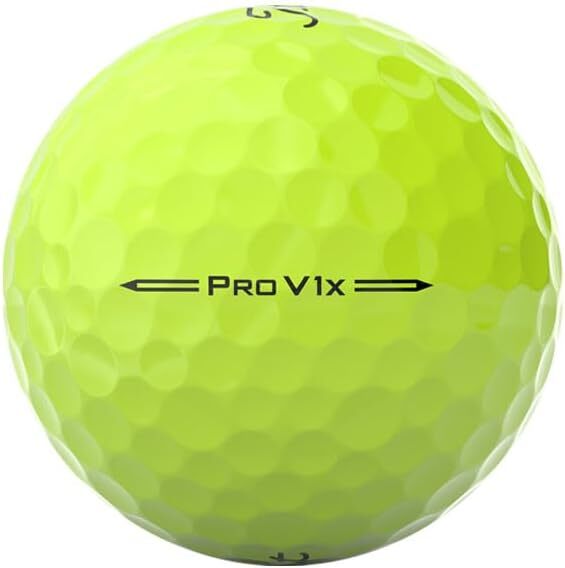 48 Titleist Pro V1x Yellow Used Golf Balls in Near Mint Condition, 2023, AAAA
