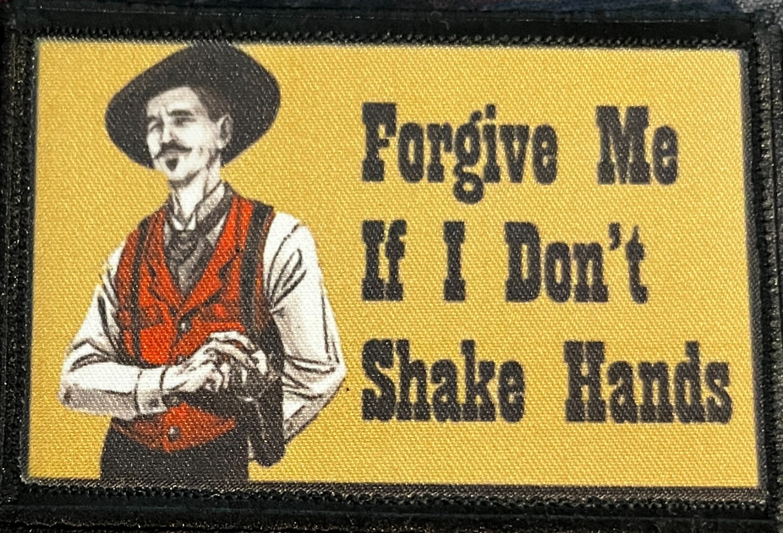 Pickleball Court Morale Patch | 2x3 hook and loop tactical patch