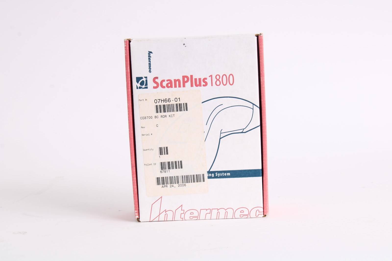 Intermec ScanPlus 1800 Trigger Activated Hand-Held Barcode Scanner 9140323A NEW