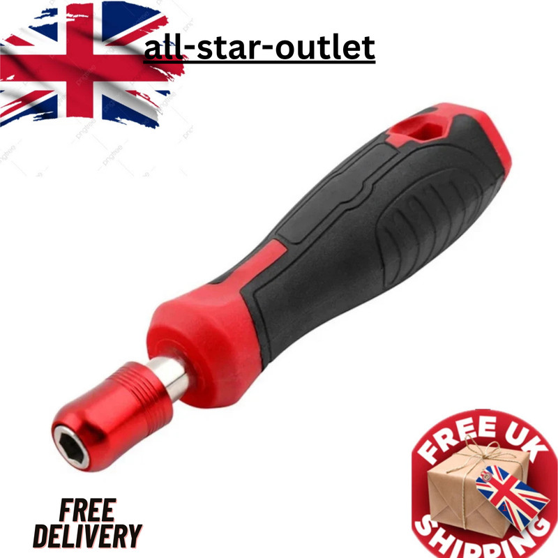 1Pc 1/4'' Hex Screwdriver Handle Magnetic Screw Driver Bits Holder Self-Locking