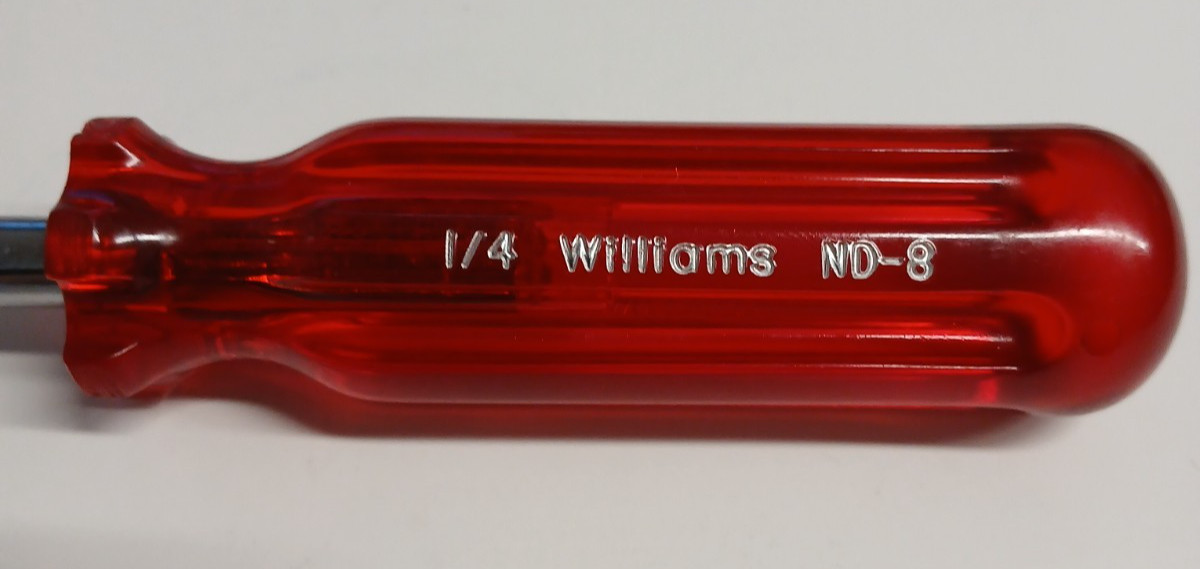 WILLIAMS ND-8 NUT DRIVE 1/4""