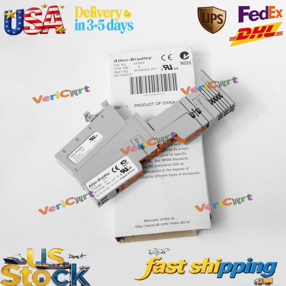 NEW 1734-TBS AB Point I/O Terminal Base w/Removable IEC  US Free Tax