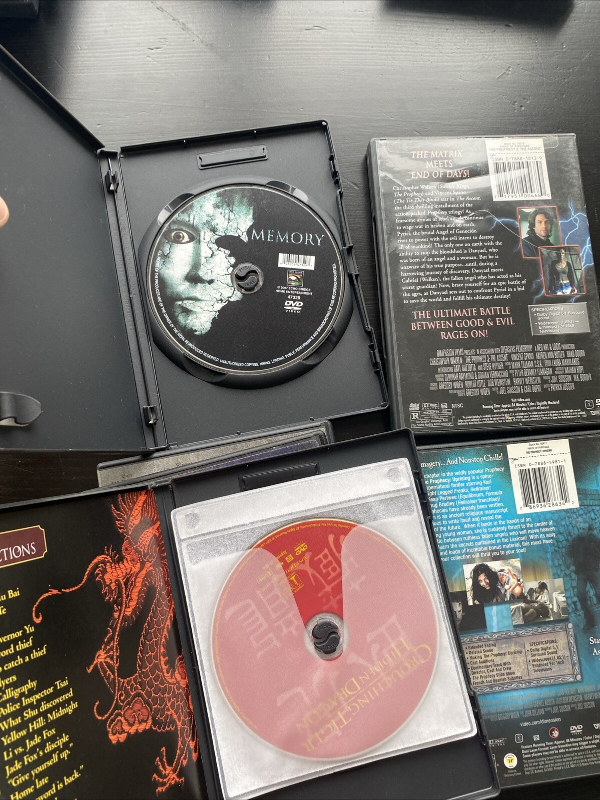 Films lot 6 pieces