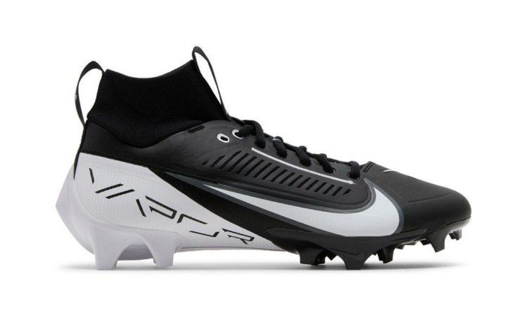 Nike Men's Vapor Edge Pro 360 2 Size 9 Black White Football NBY DA5456-001