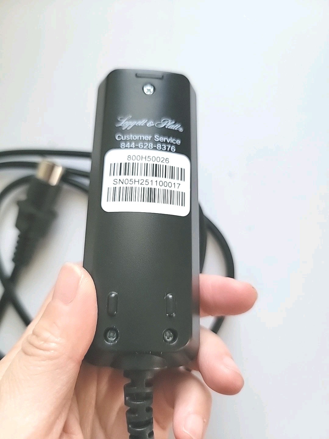 Leggett and Platt - 191-0014 - Wired Remote Control for Adjustable Bed - 5-Pin