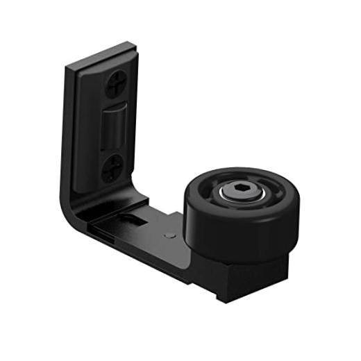 Adjustable Double Roller Guide for Sliding Barn Door Floor Guide - Wall Mount