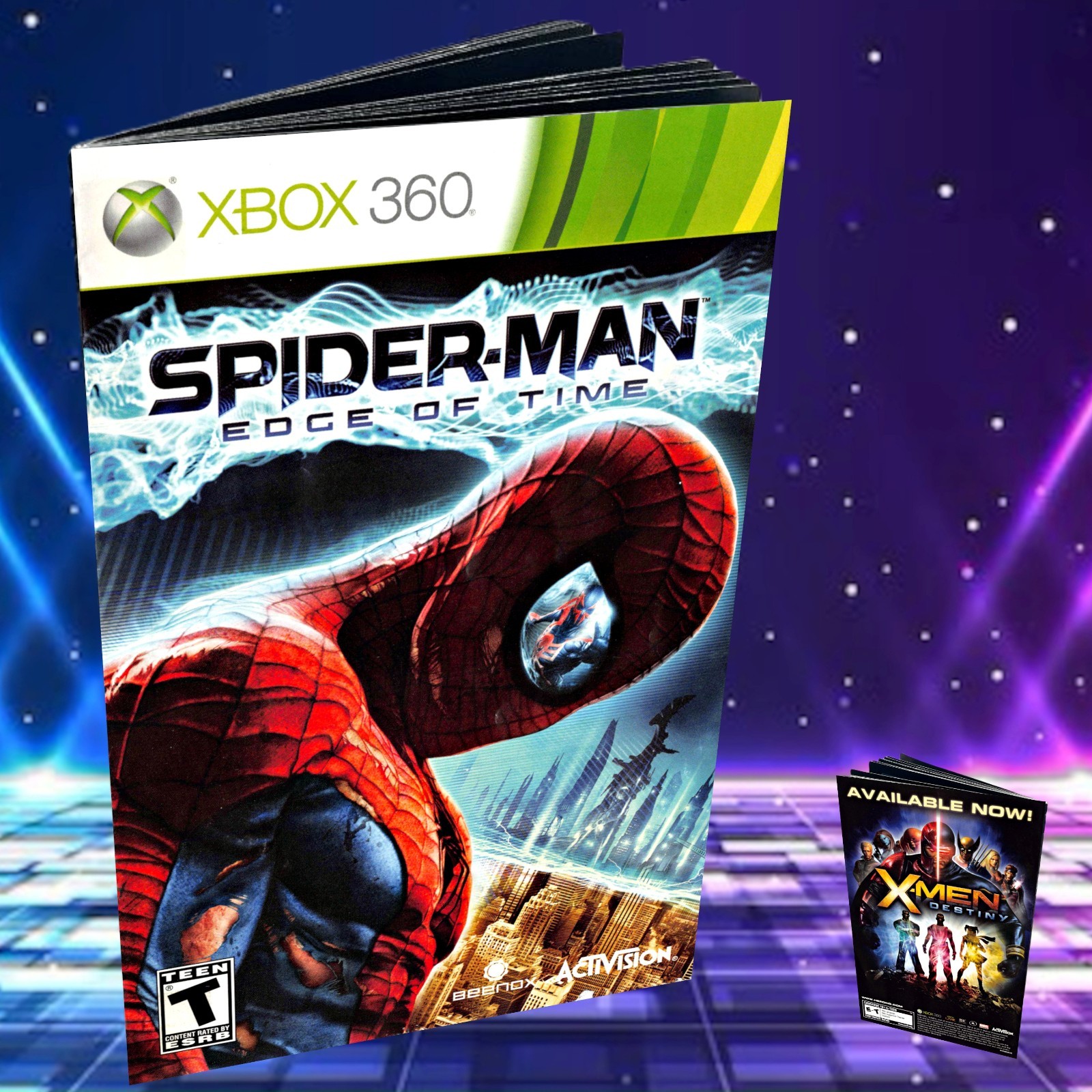 Replacement Manual for Spider Man Edge of Tomorrow Xbox 360 Instruction Booklet