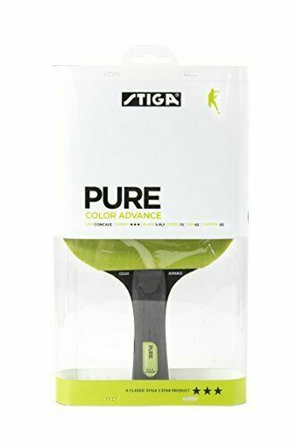STIGA Pure Color Advance Table Tennis Racket, Green