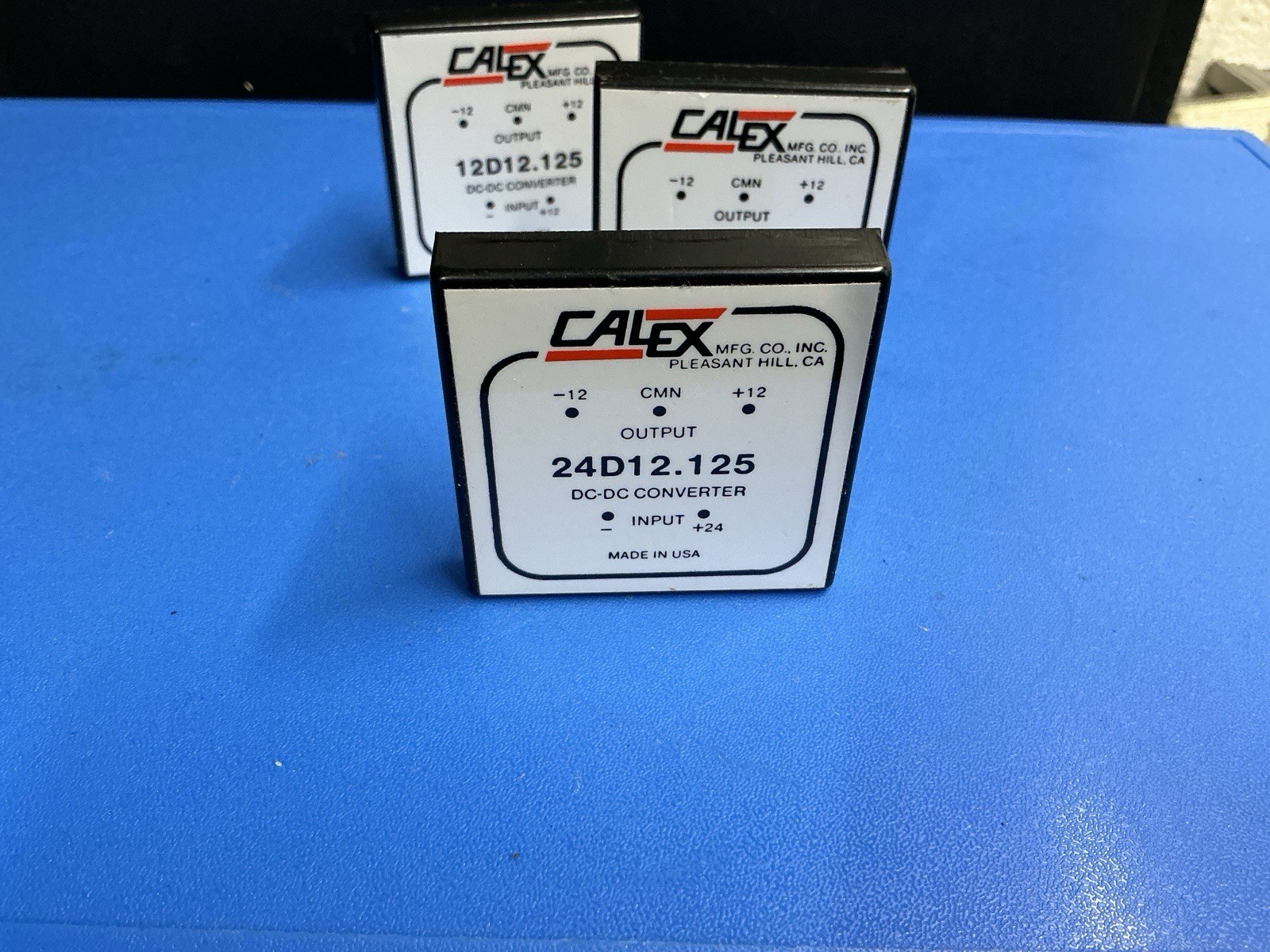 CALEX 3W DUAL DC/DC DUAL OUTPUT CONVERTER 18-36V TO 12V , -12V, ISOLATION 1500V
