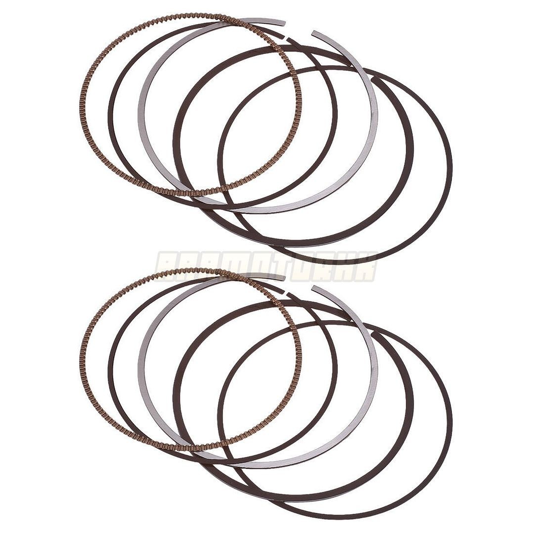 2 Piston Ring Set For Kawasaki EX650 Ninja 650R 2006-11 Ninja 650 /ABS 2012-2024