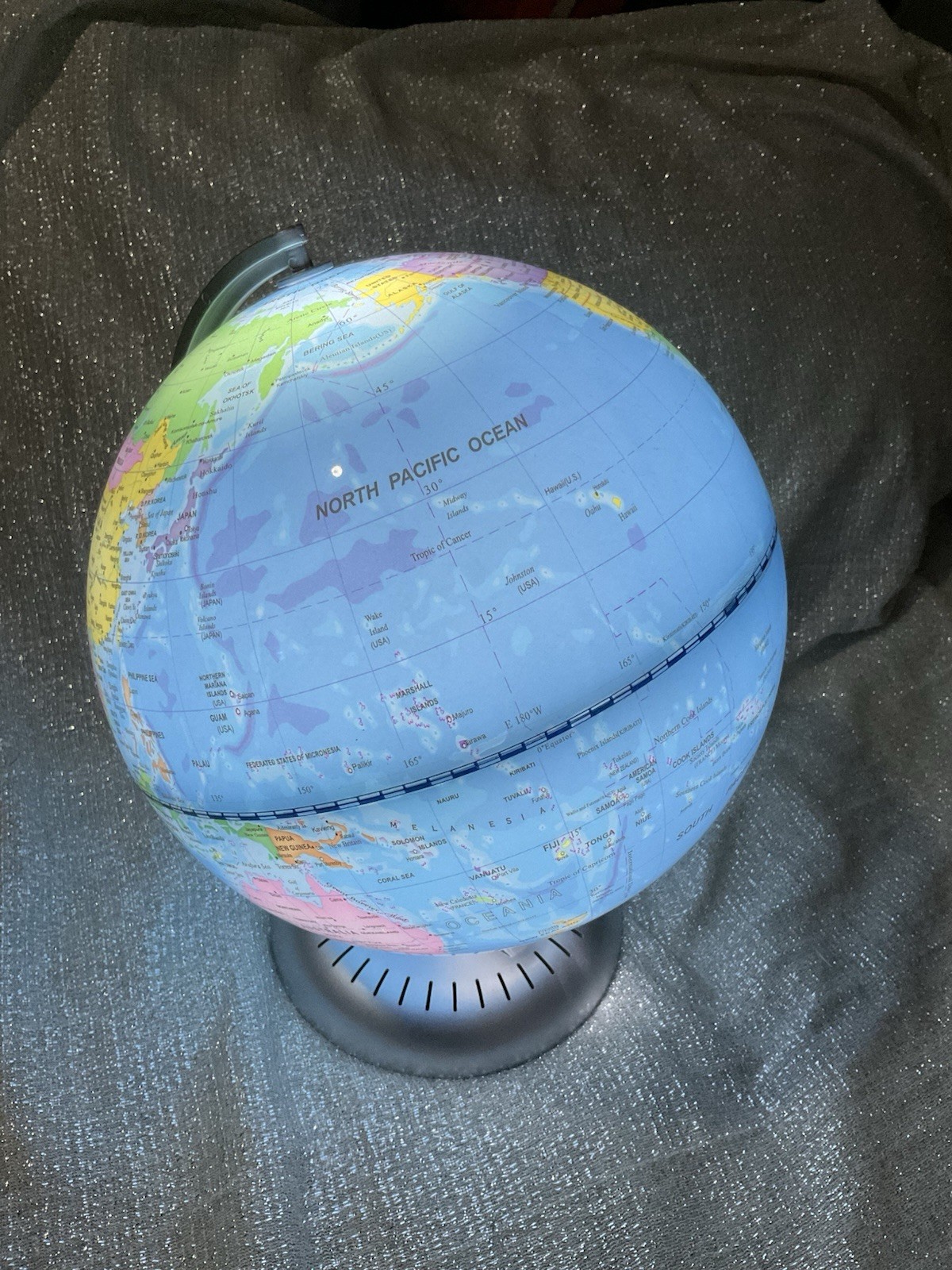 Costway 8" World Globe Illuminated Education Globe See Pics Map