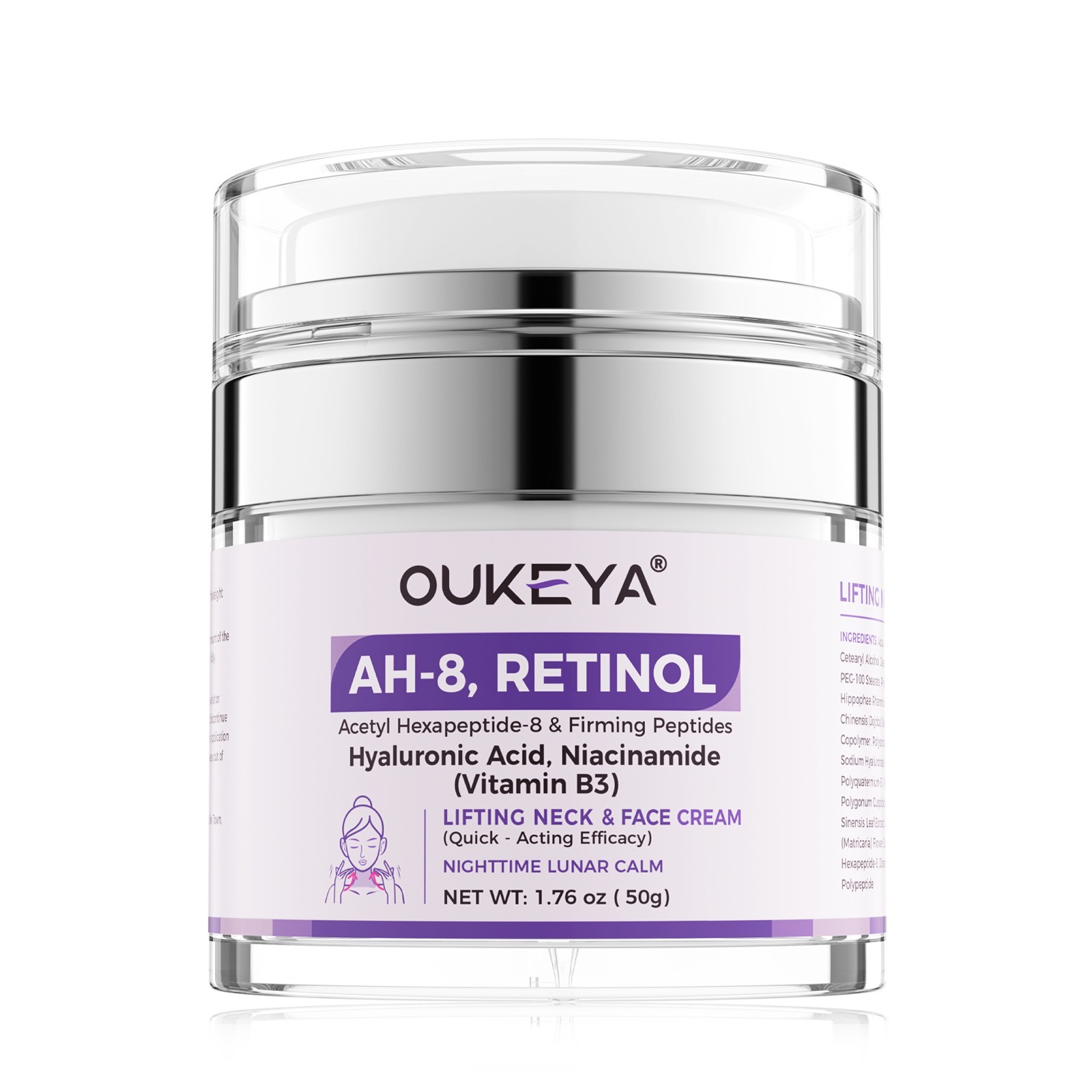 OUKEYA Retinol Cream For Anti-Aging, Reduce Wrinkles and Hyperpigmentation