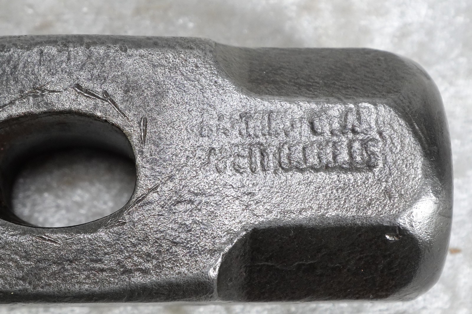 Warren Blacksmith 3.79 LB Sledgehammer Head 84-BX Double Octagon Faces