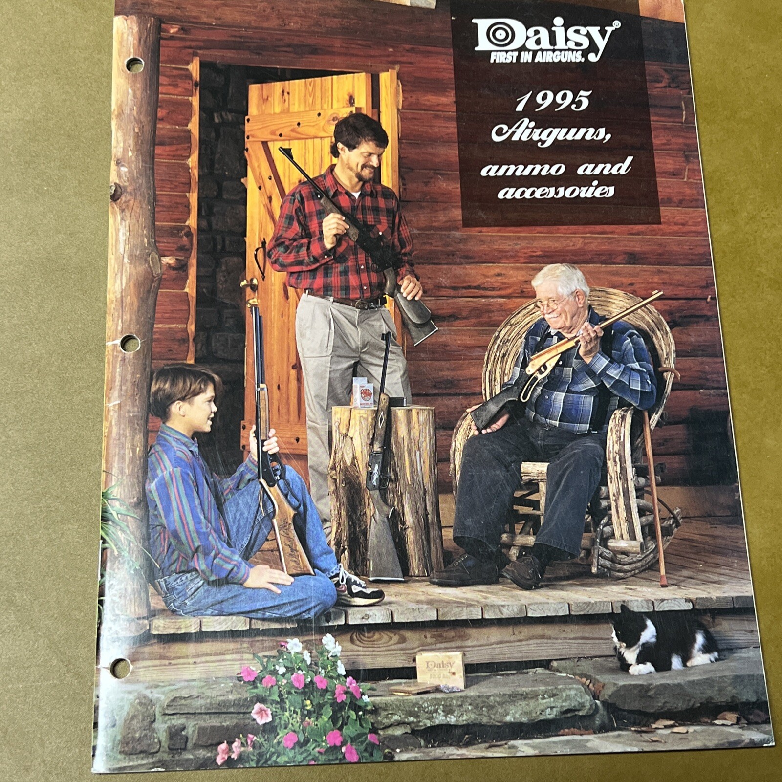 Original Vintage 1995  Daisy BB Pellet Gun and Accessory Catalog Brochure