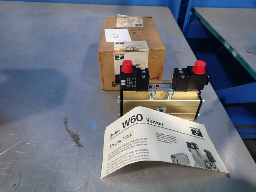ROSS PNEUMATIC SOLENOID VALVE W6077B4401