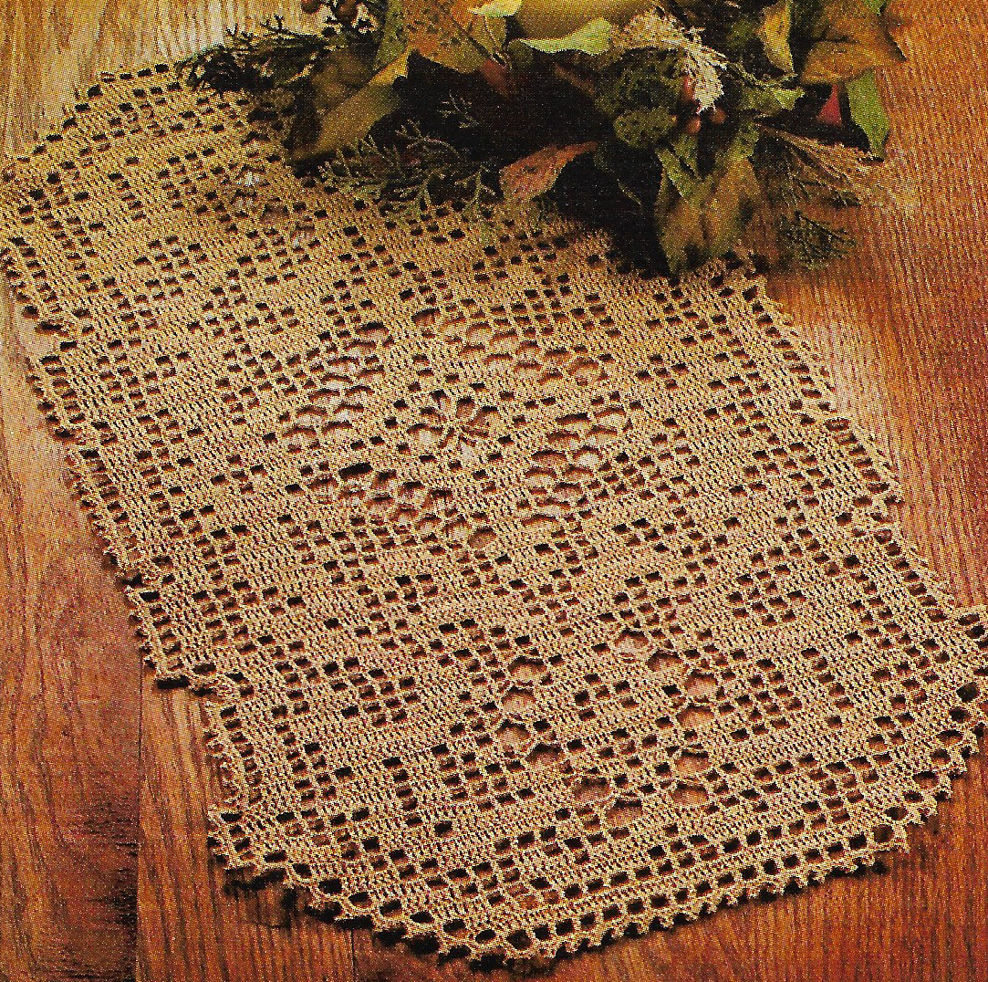 Topaz Temptation Doily crochet pattern instructions