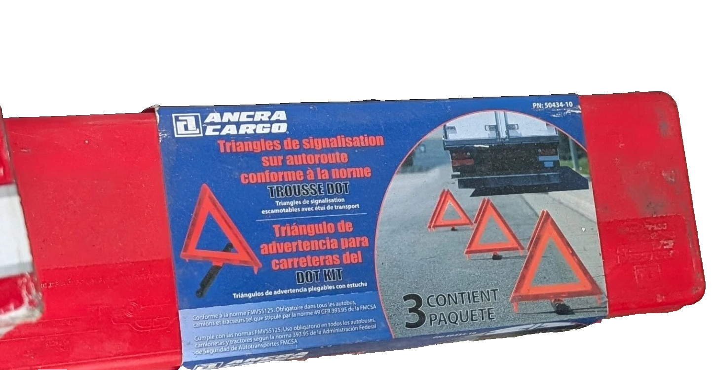 Ancra Cargo 3 Pack Triangle Warning Kit