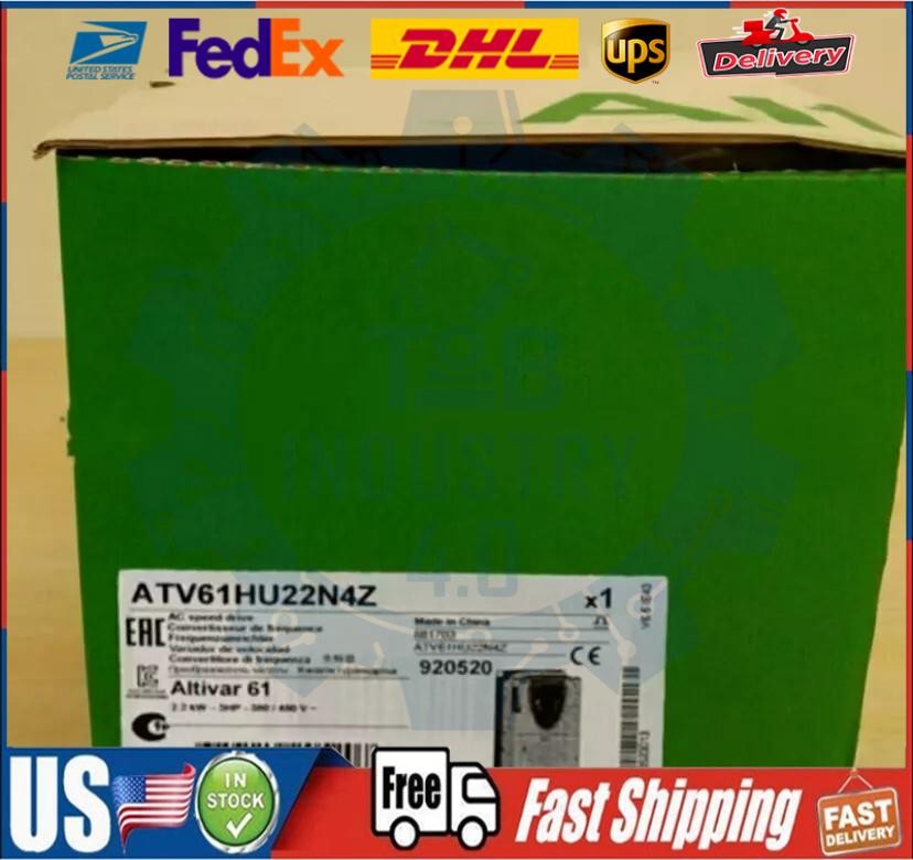 1PCS New Schneider ATV61HU22N4Z 2.2Kw Inverter In Box Fast Shipping