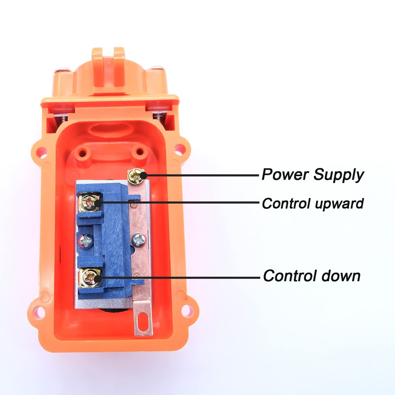 Weatherproof Up-Down Switch Control Station for Crane Hoist - Easy Installation