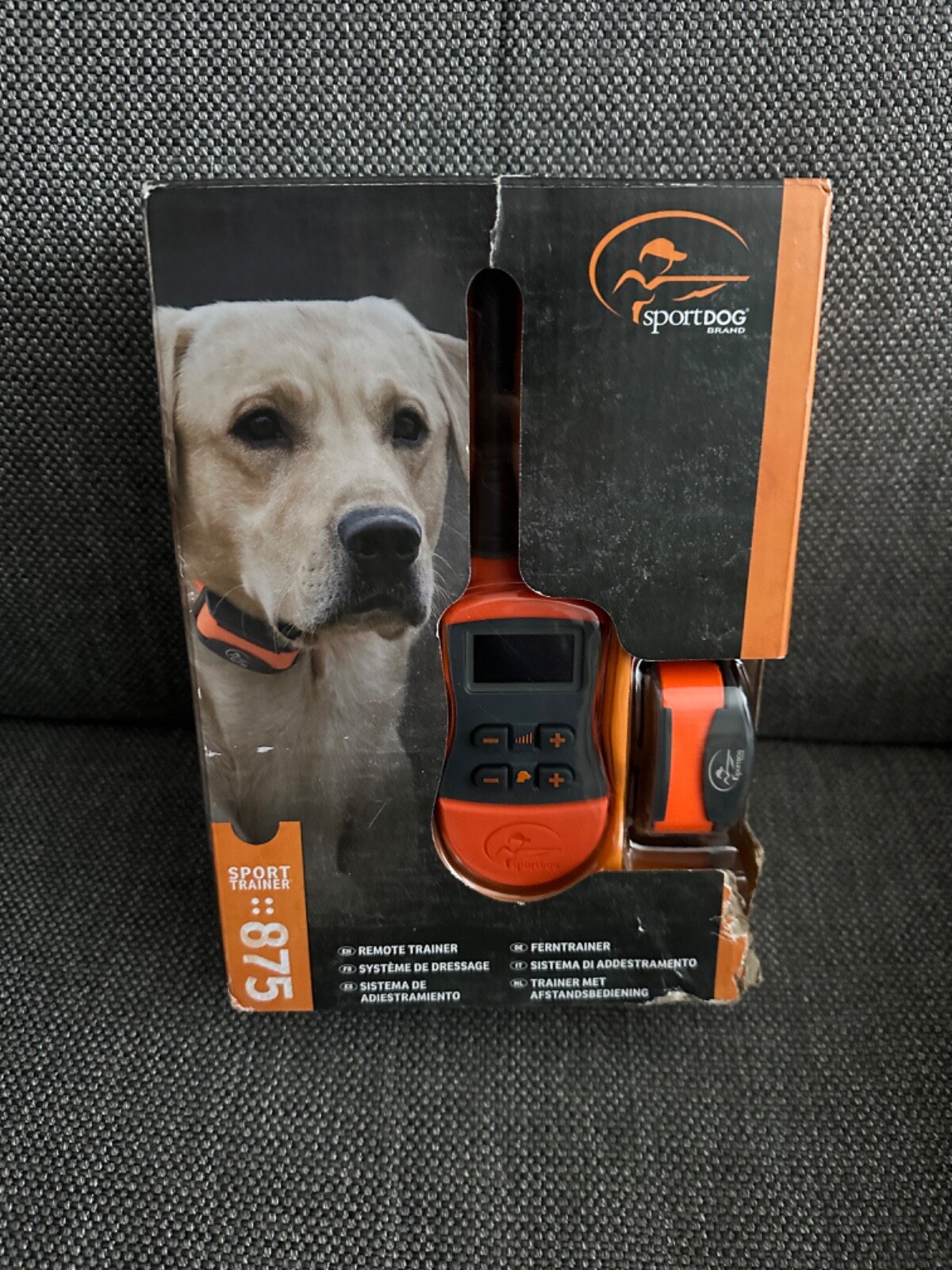 NEW SportDOG SD-875E Hunting Field Remote Dog Trainer DAMAGED BOX SEE PICTURES