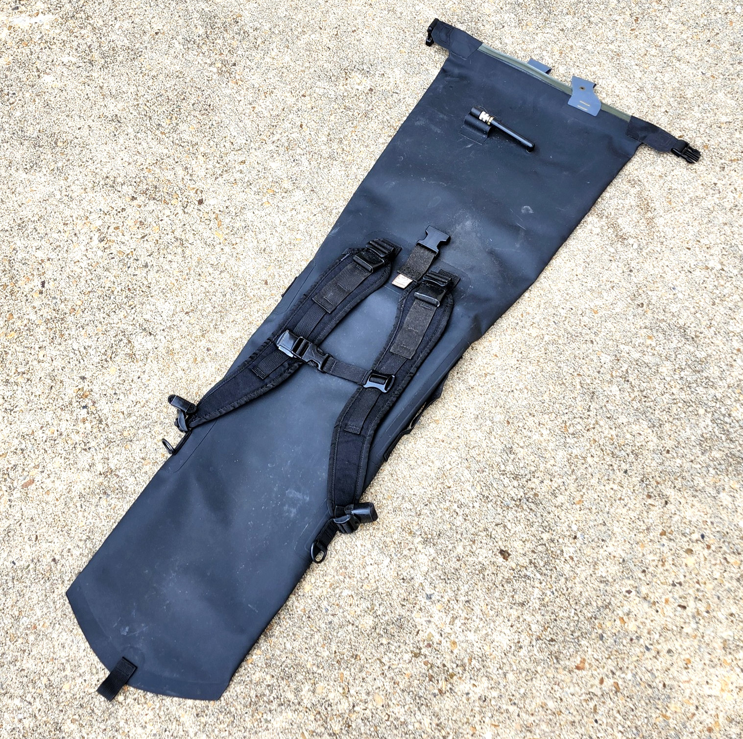 OLDGEN Watershed 12300 Waterproof Dry Rifle Weapons Bag Black Backpack SOF SEAL