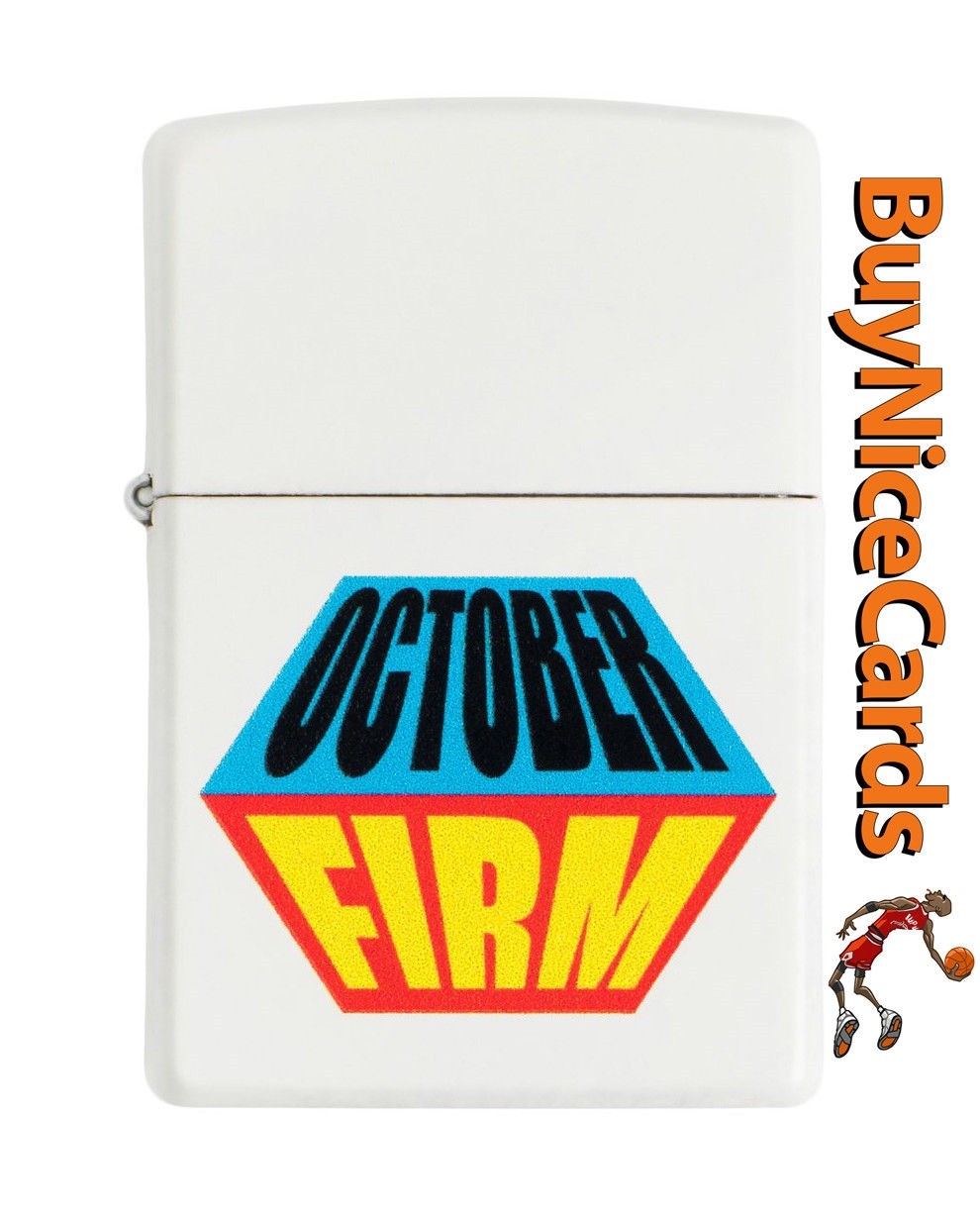 Drake's October's Very Own OVO White October Firm Zippo Lighter New with Box