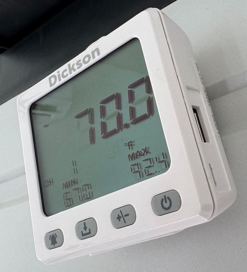 Dickson DSB 2 Channel Display Logger USB & RS030 Temperature and Humidity Sensor