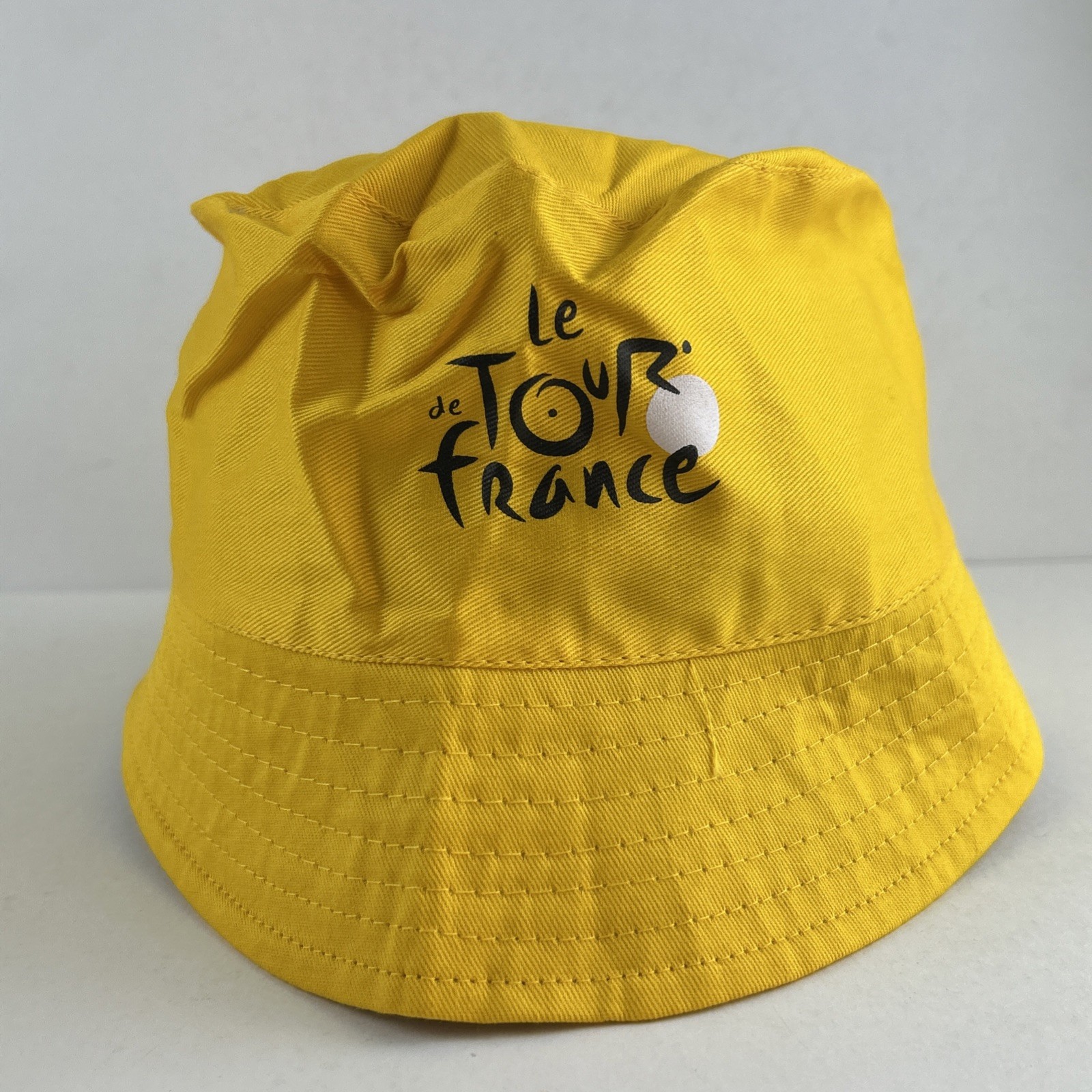 Le Tour de France Yellow Gold Cycling Bucket Hat New Souvenir