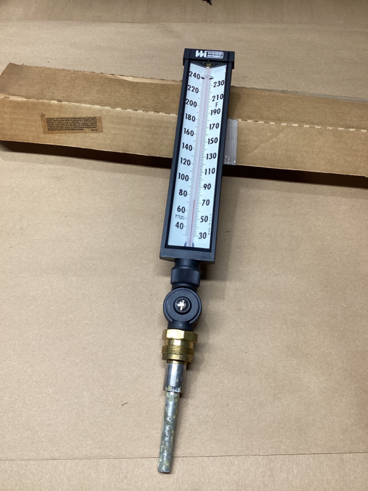 Weiss Instruments Thermometer #115L88-CI