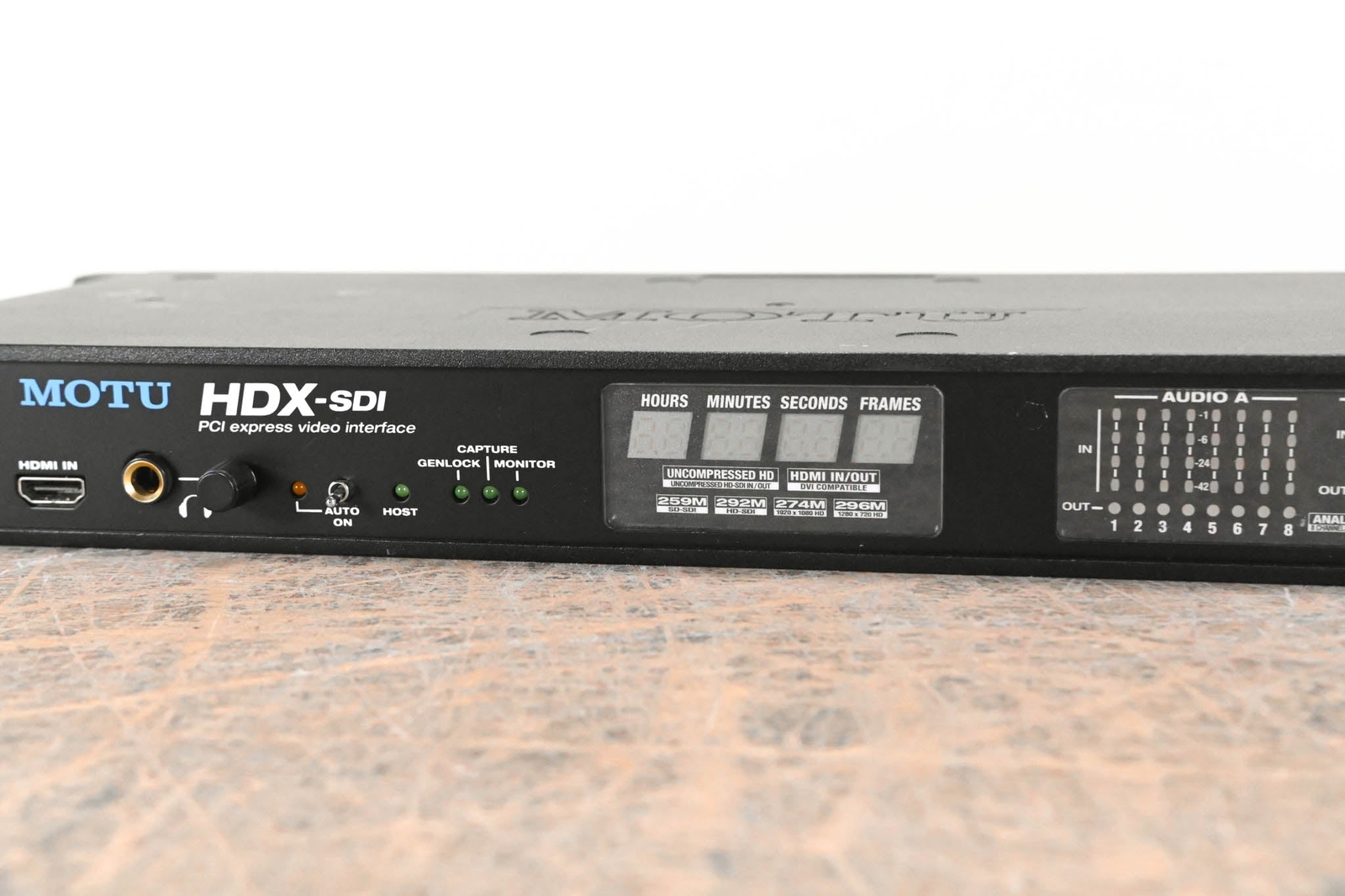 MOTU HDX-SDI PCI Express Video Interface CG01GDG