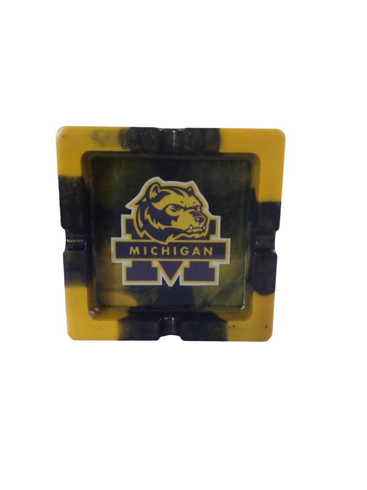 Michigan Wolverines Ashtray
