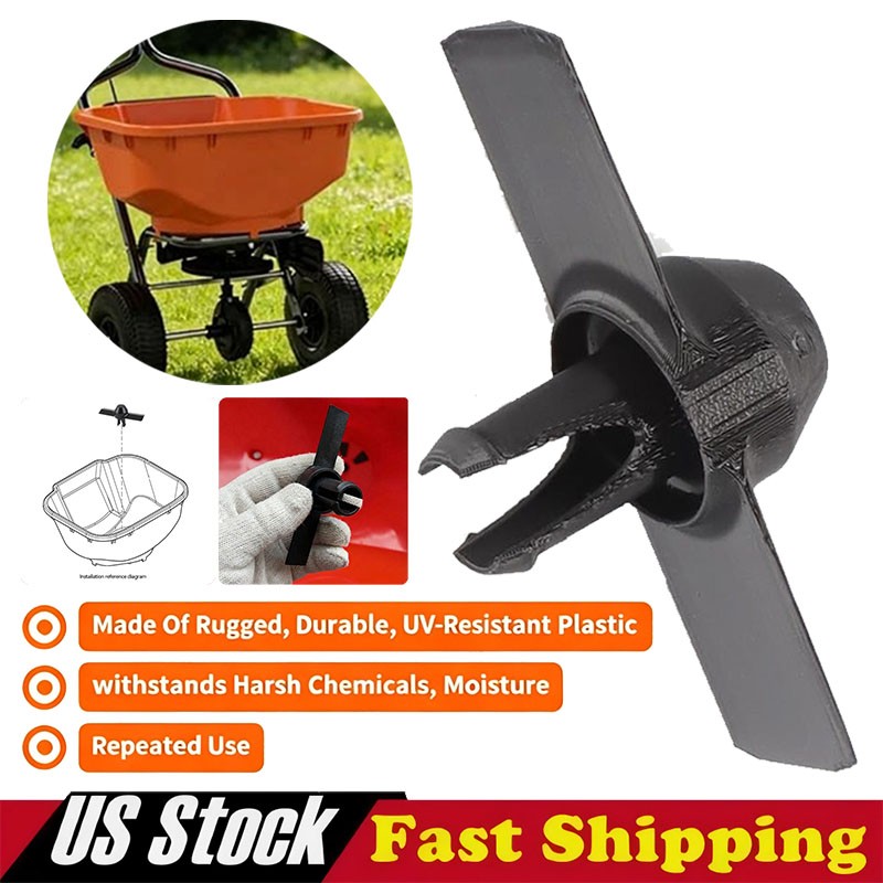 For Echo RB-60 Broadcast Spreader Upgraded Agitator Replacement Longer/Lower Arm