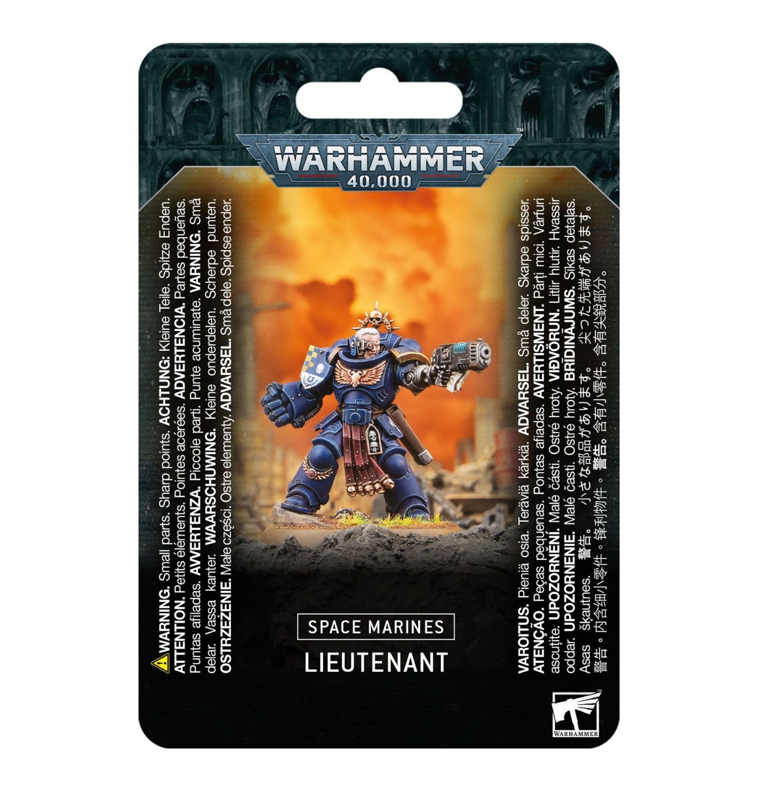 Warhammer 40K Primaris Space Marines Lieutenant New on Sprue