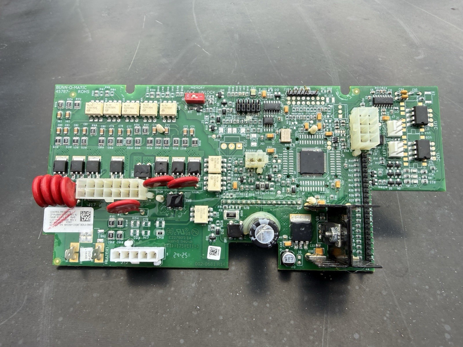 Used…OEM BUNN 52887.1000 KIT, CBA MAIN INFUSION for ICB SH.