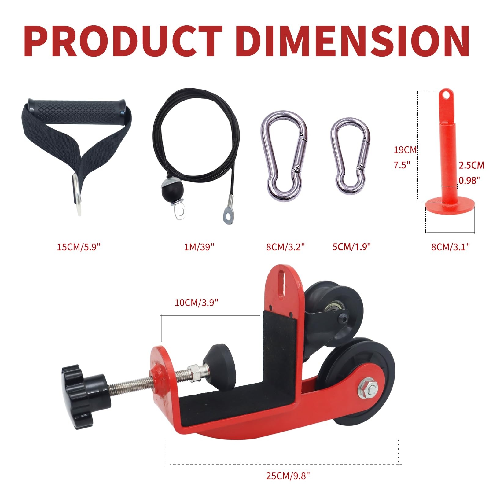 Arm Wrestling Training Pulley System Professional, Forearm Workout Table Equi