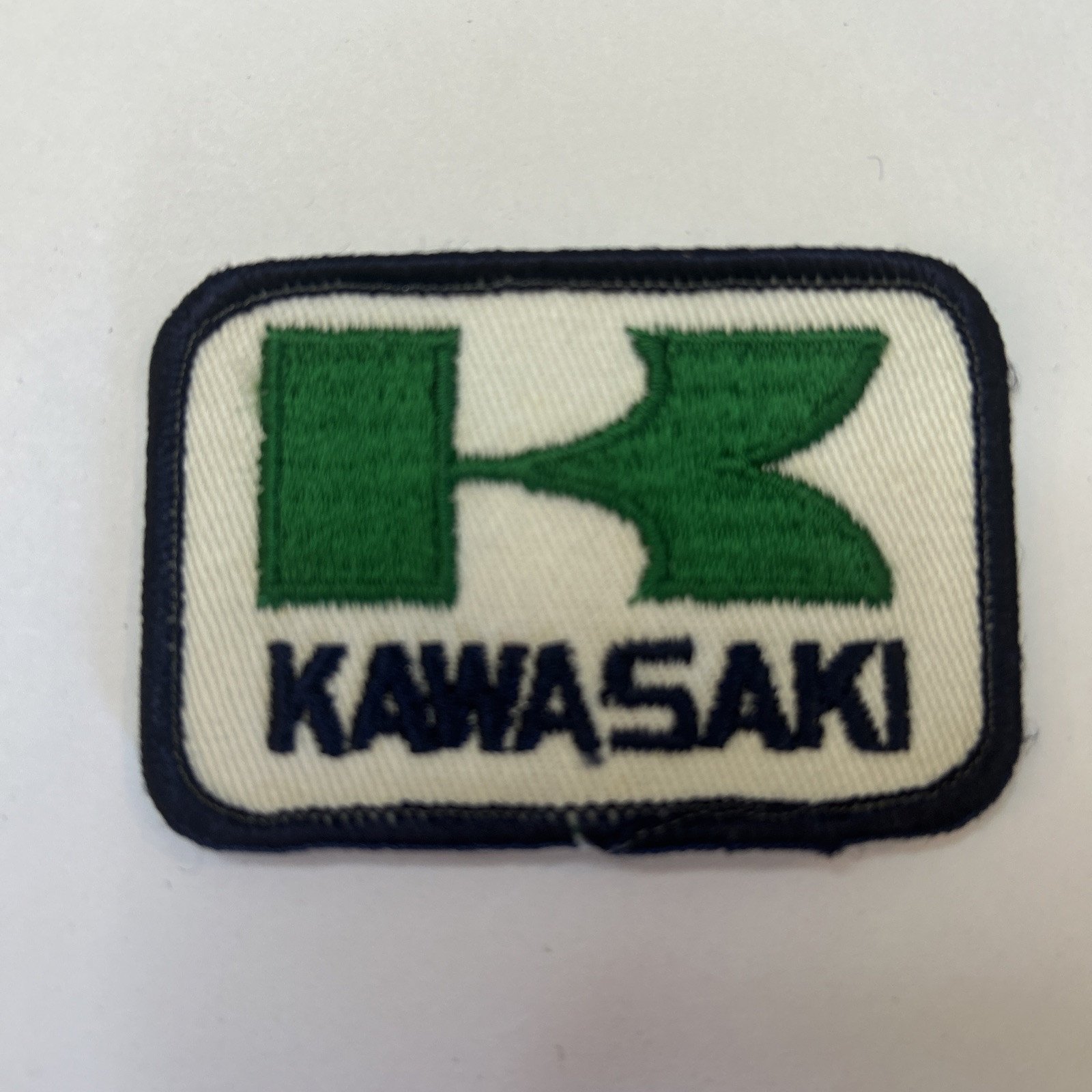Vintage Kawasaki Motocross Motorcycle Dirt Bike Patch Never Used