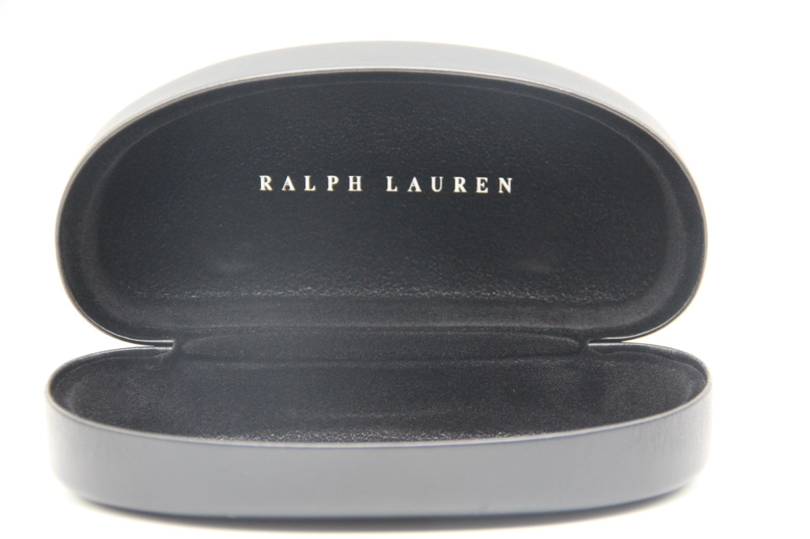 RALPH LAUREN BLACK LARGE AUTHENTIC EYEGLASSES SUNGLASSES HARD SHELL CASE ONLY