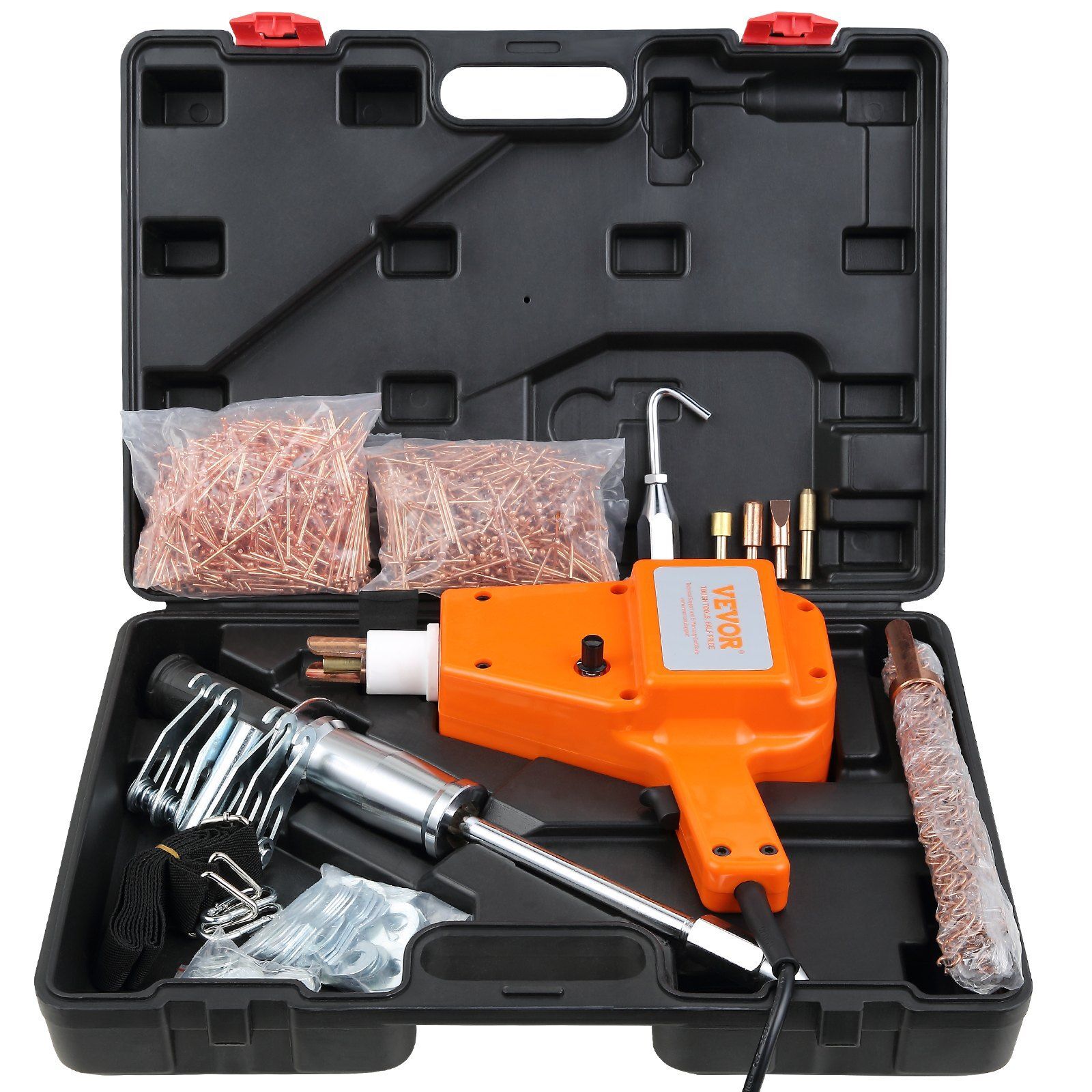 Auto Body Dent Repair Kit Stud Welder Kit 800VA Stud Welder Gun w/ Slide Hammer