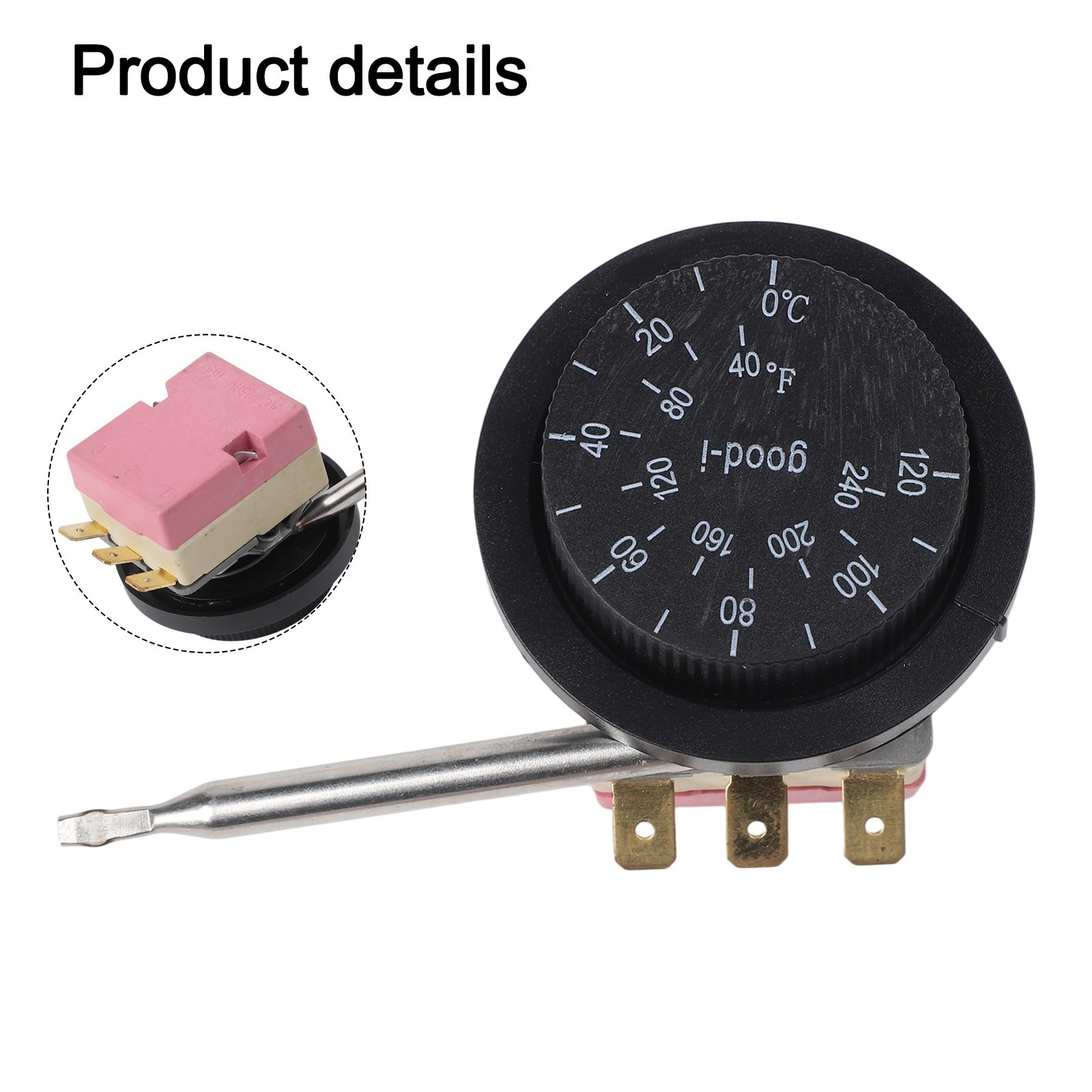 High Quality Temperature Controller with Switching Difference of 2??1 ??C