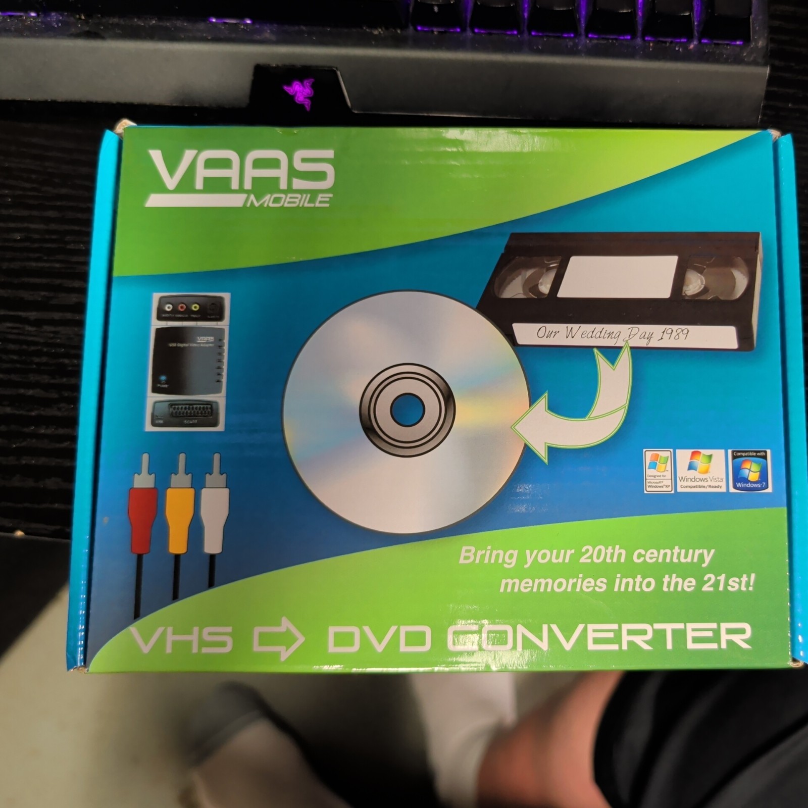 Vaas Mobile VHS to DVD Conversion Software & Hardware New