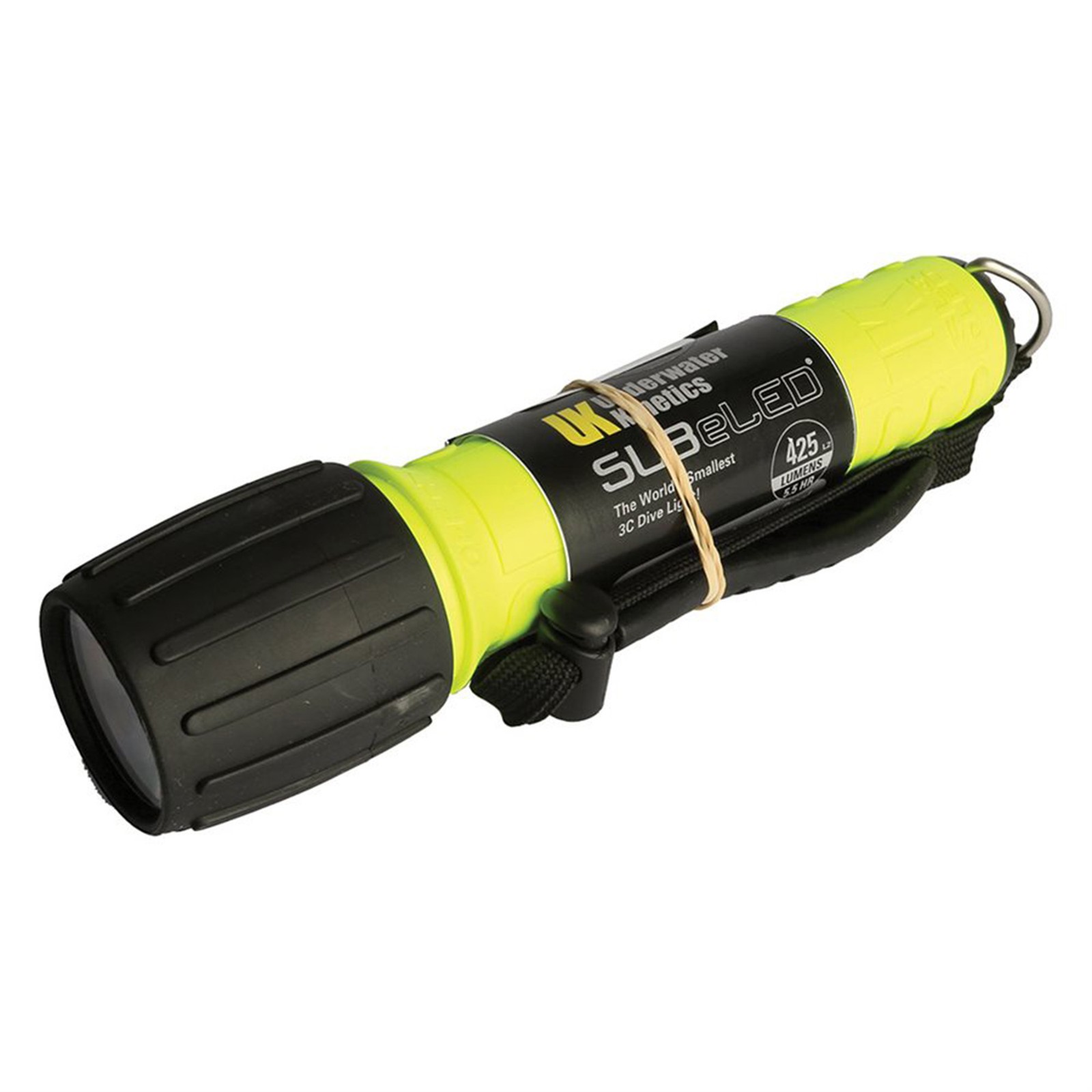 UK SL3 eLED (L2) with Batteries (single refill for Display) Dive Light Yellow