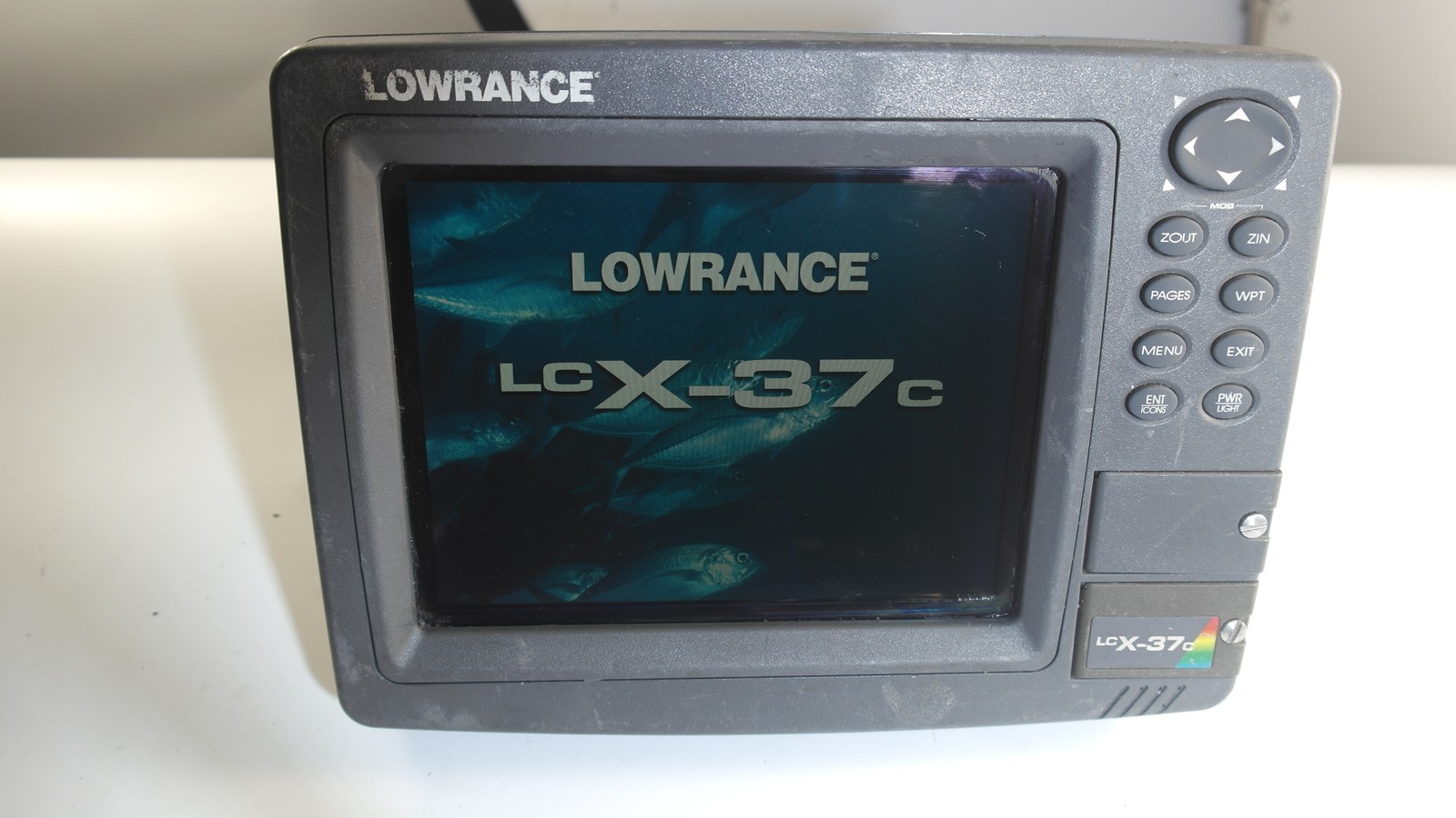 USED lowrance lcx-37c fisherfinder gps  not include accessories